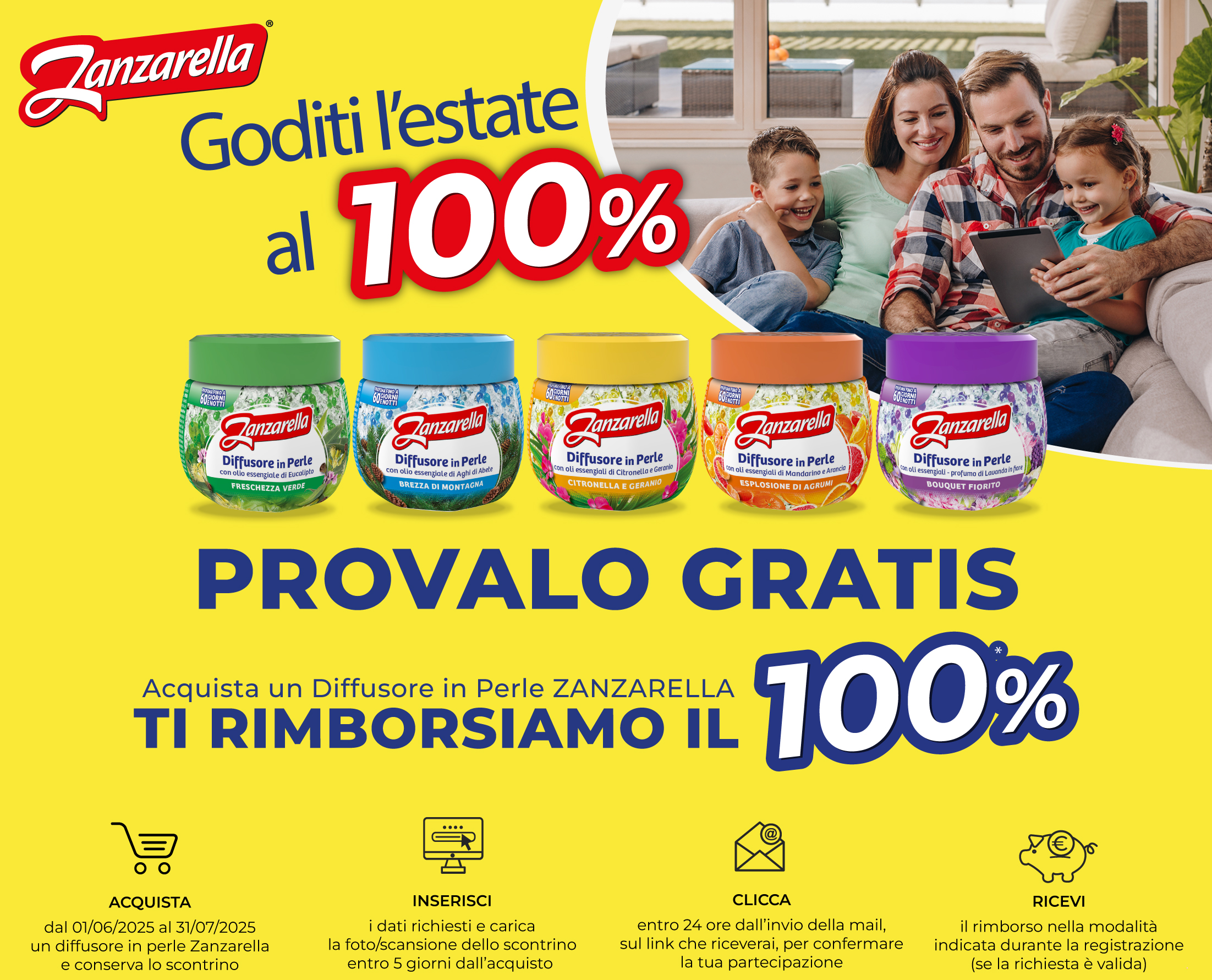 Cashback Docce Dove - Goditi l'estate senza pensieri